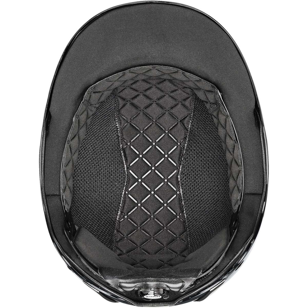 Uvex Casco da equitazione Exxeed Shiny Chrome Mocca