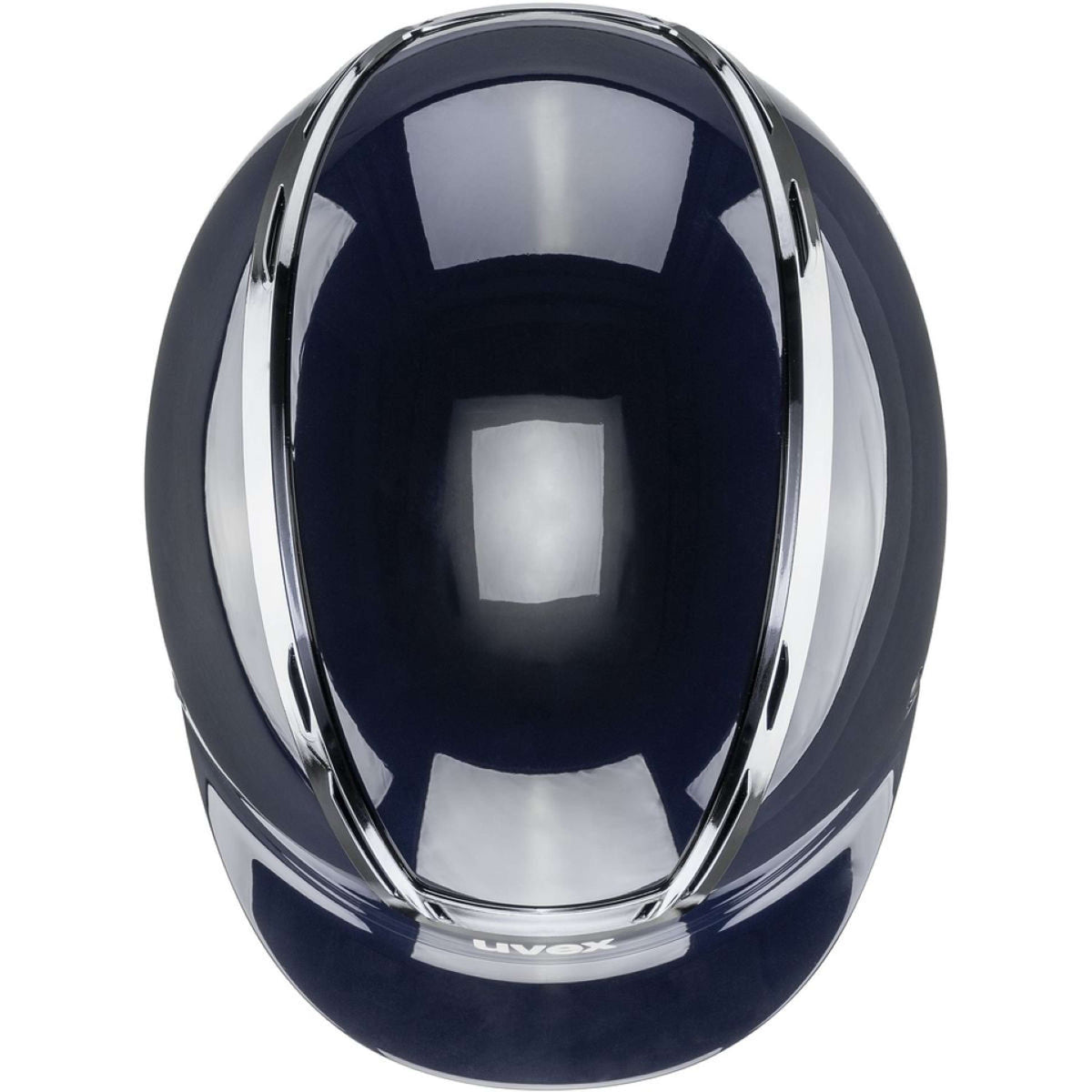 Uvex Casco da equitazione Exxeed Shiny Chrome Navy