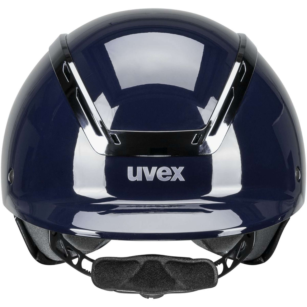 Uvex Casco da equitazione Exxeed Shiny Chrome Navy