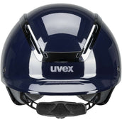Uvex Casco da equitazione Exxeed Shiny Chrome Navy