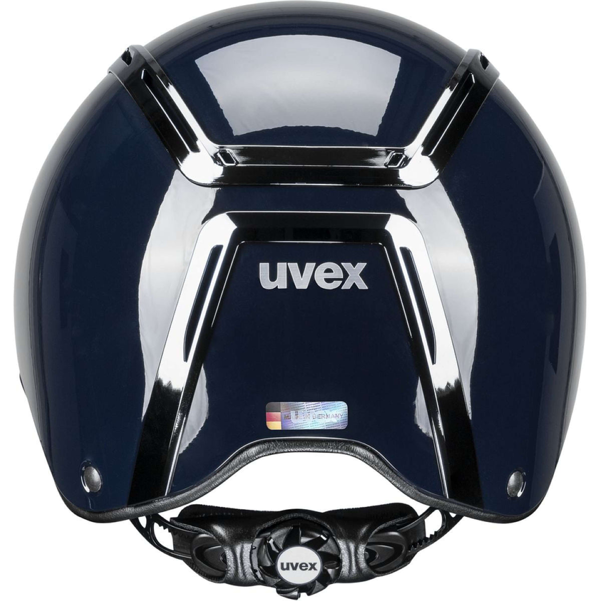 Uvex Casco da equitazione Exxeed Shiny Chrome Navy