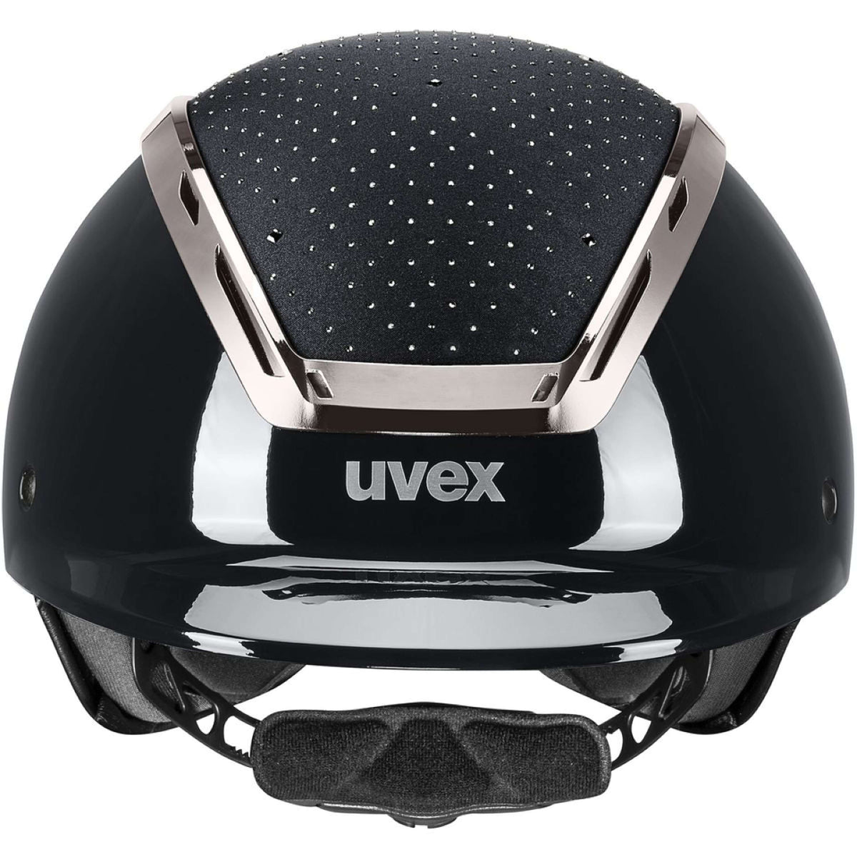 Uvex Casco da equitazione Exxeed Glow Nero