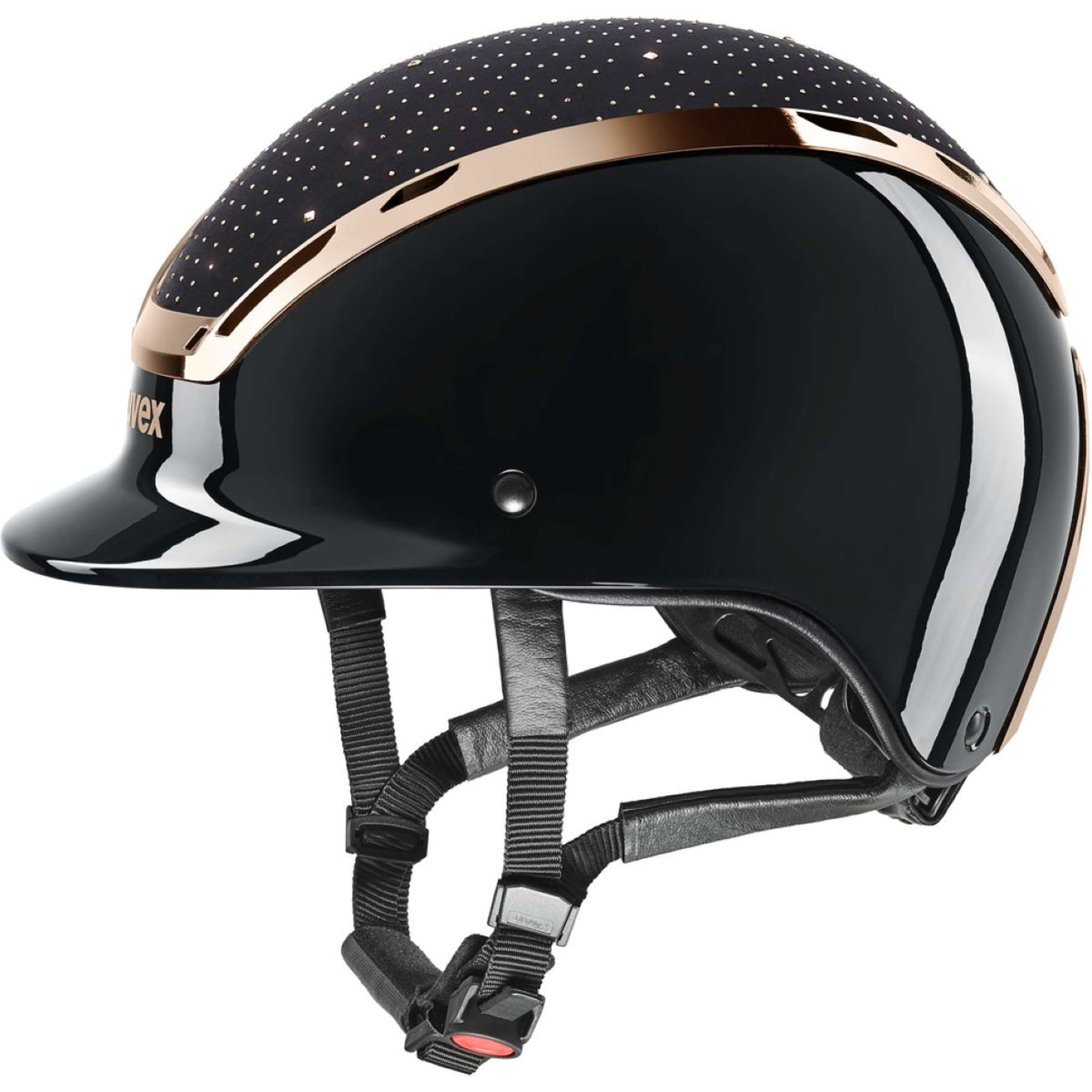 Uvex Casco da equitazione Exxeed Glow Rose Uvex Casco da equitazione Exxeed Glow Rose