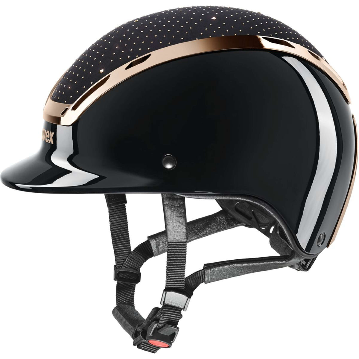 Uvex Casco da equitazione Exxeed Glow Rose