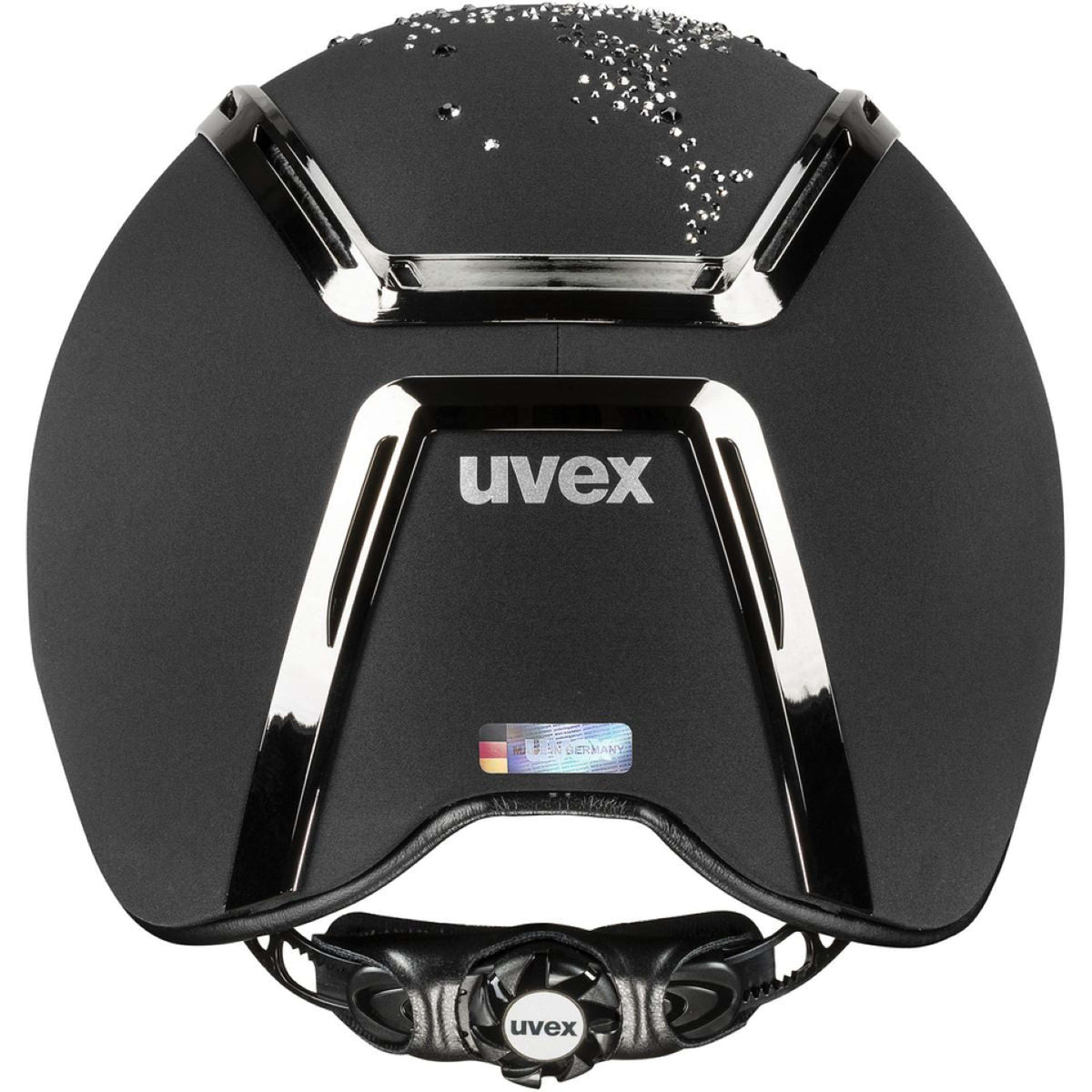 Uvex Casco da equitazione Suxxeed Diamond Nero