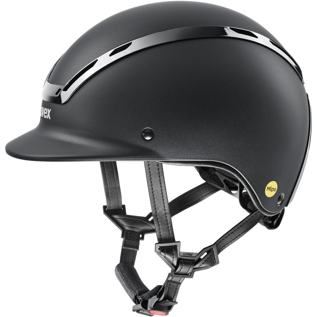 Uvex Casco da equitazione Exxeed Mips Nero opaco