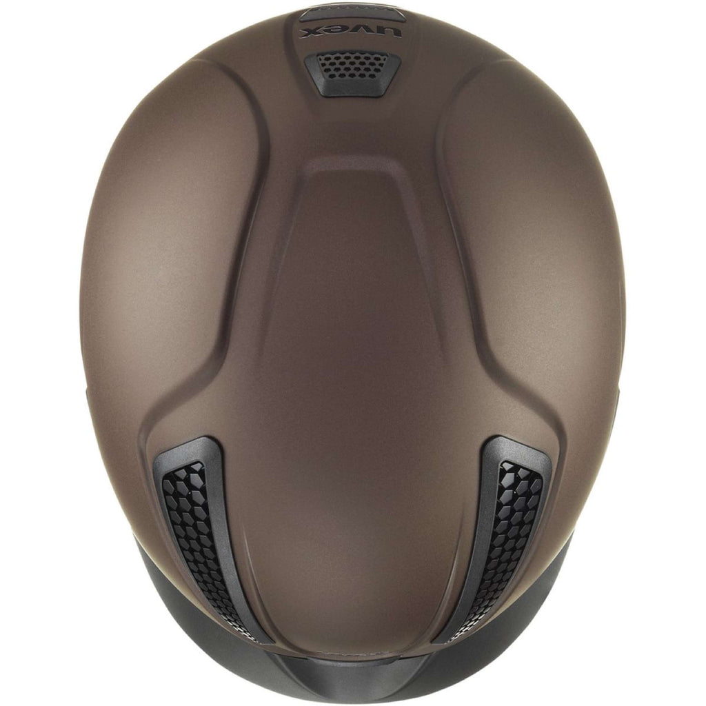 Uvex Casco da equitazione Perfexxion II Marrone opaco