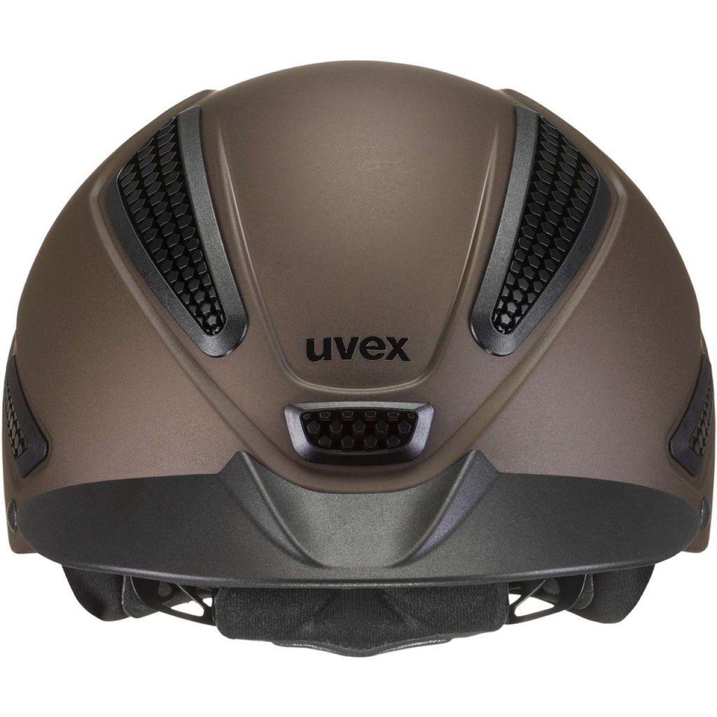 Uvex Casco da equitazione Perfexxion II Marrone opaco