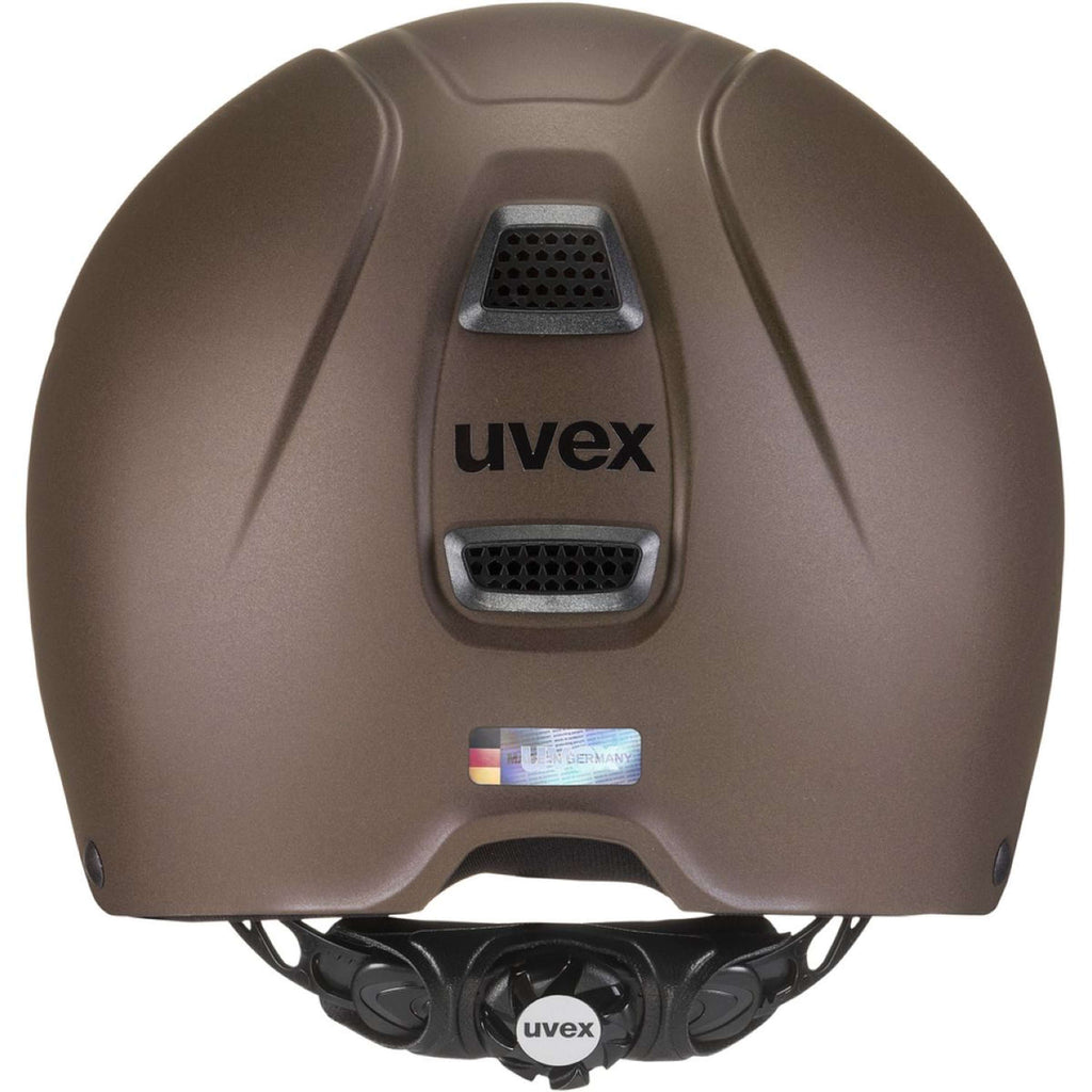 Uvex Casco da equitazione Perfexxion II Marrone opaco