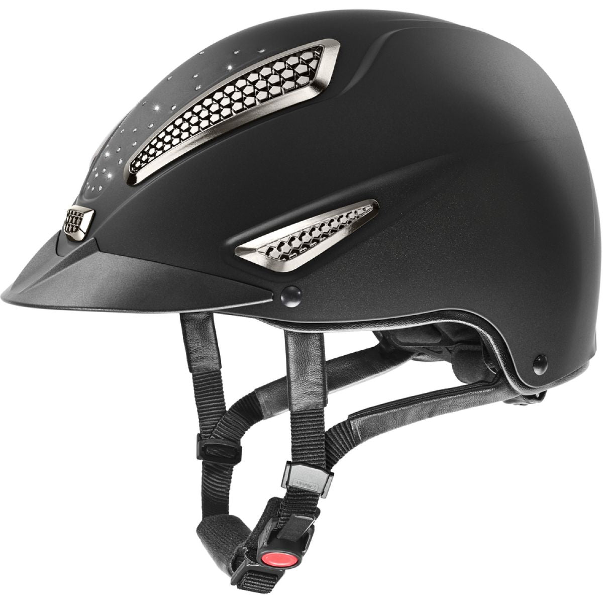 Uvex Casco da equitazione Perfexxion II Grace Nero