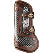 Veredus Stinchiere Carbon Gel Absolute Velcro Straps Front Marrone