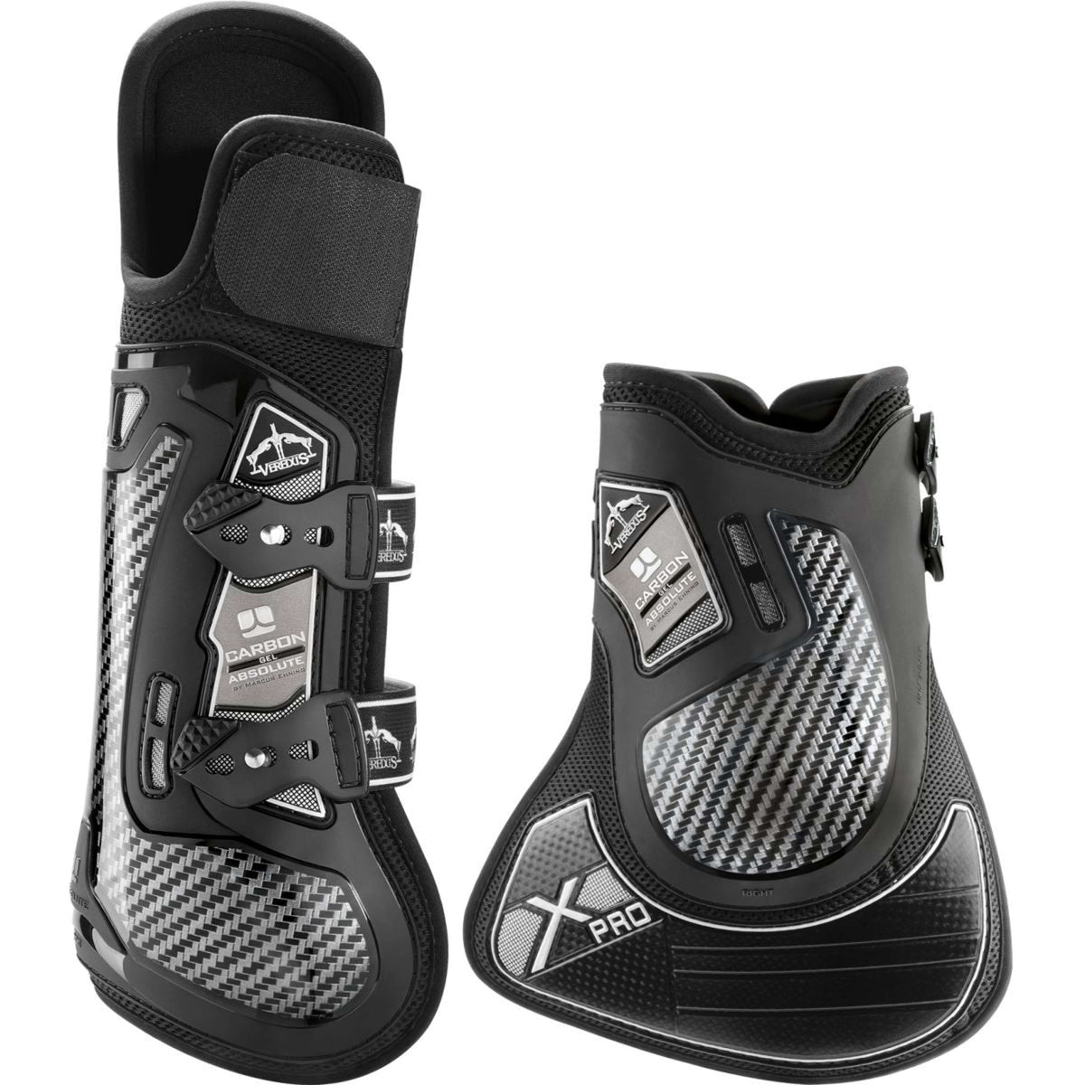 Veredus Stinchiere Carbon Gel Absolute X Pro Front Nero