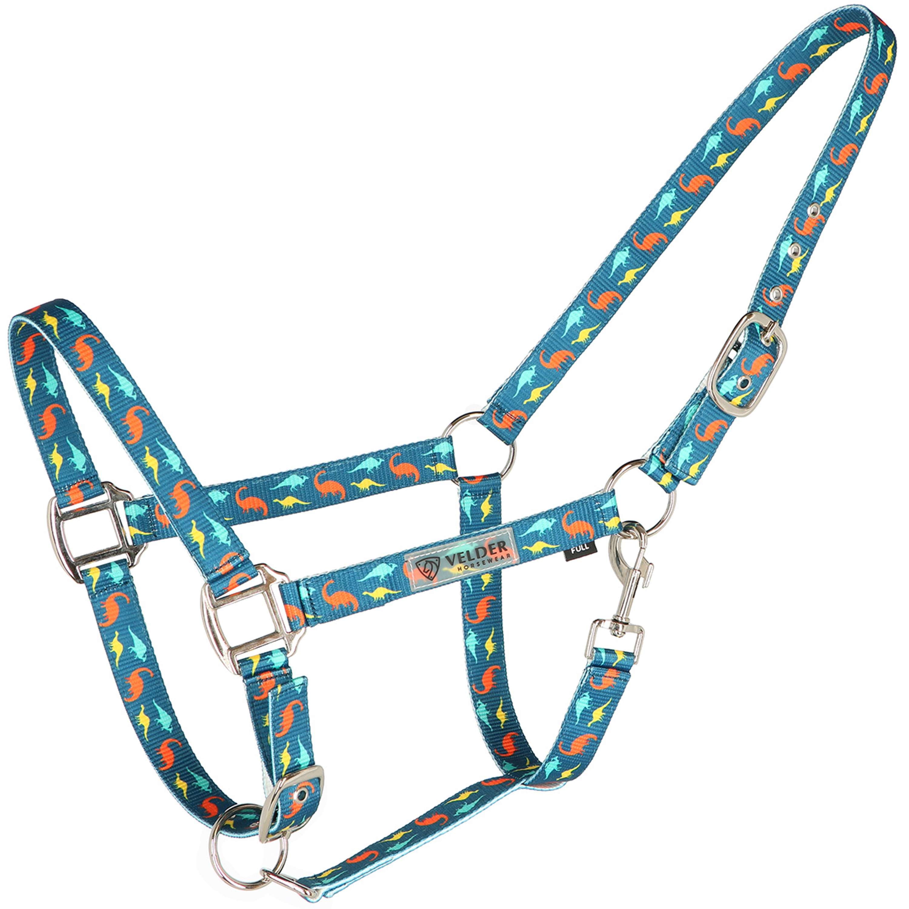 Velder Horsewear Essentials Cavezza Dino Blu/Arancione