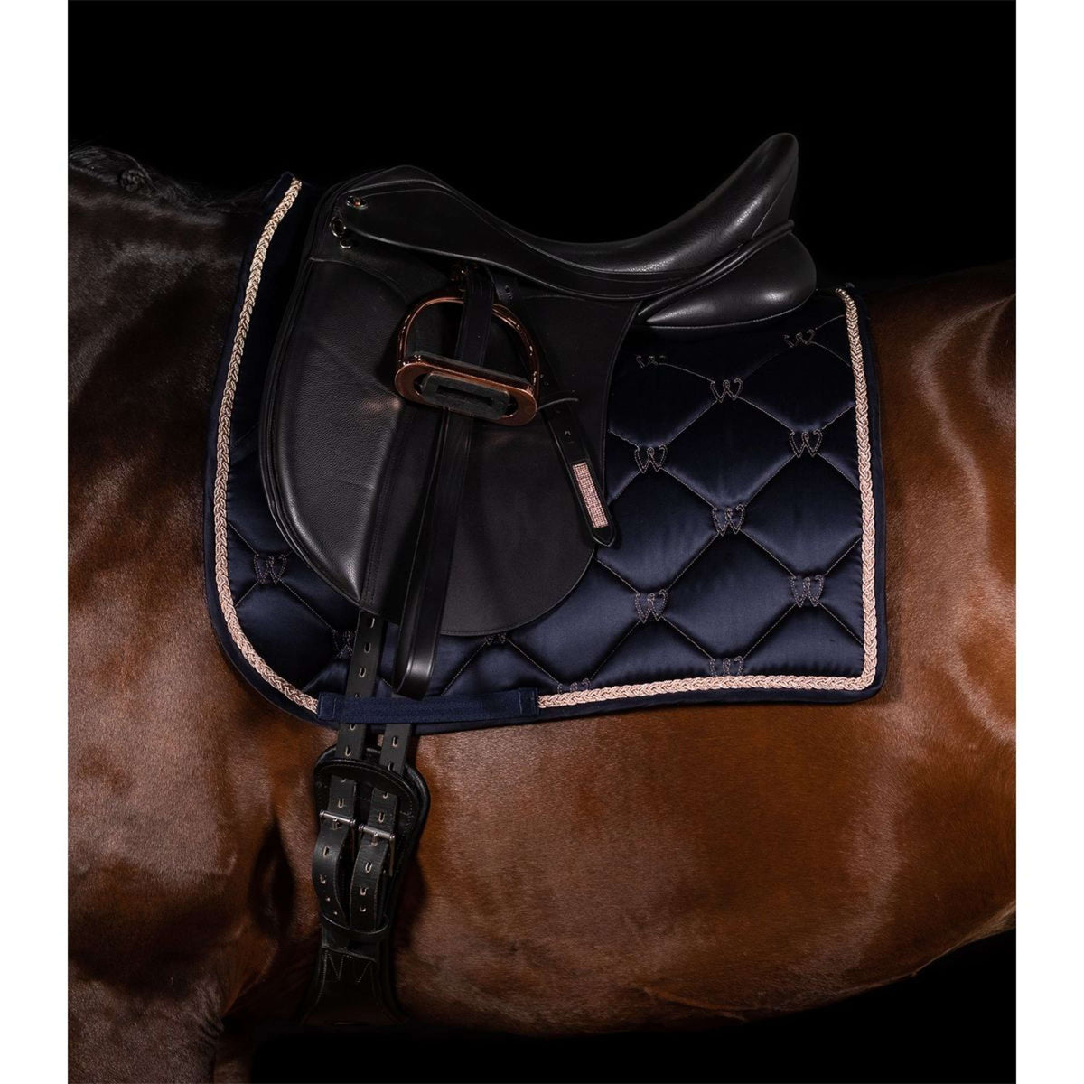 Waldhausen Sottosella Valencia Dressage Blu scuro/oro rosa
