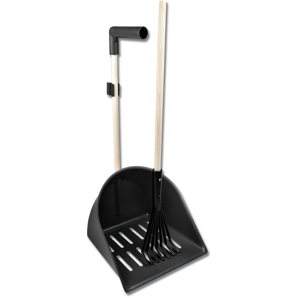Waldhausen Paletta per escrementi XL Shaker Nero