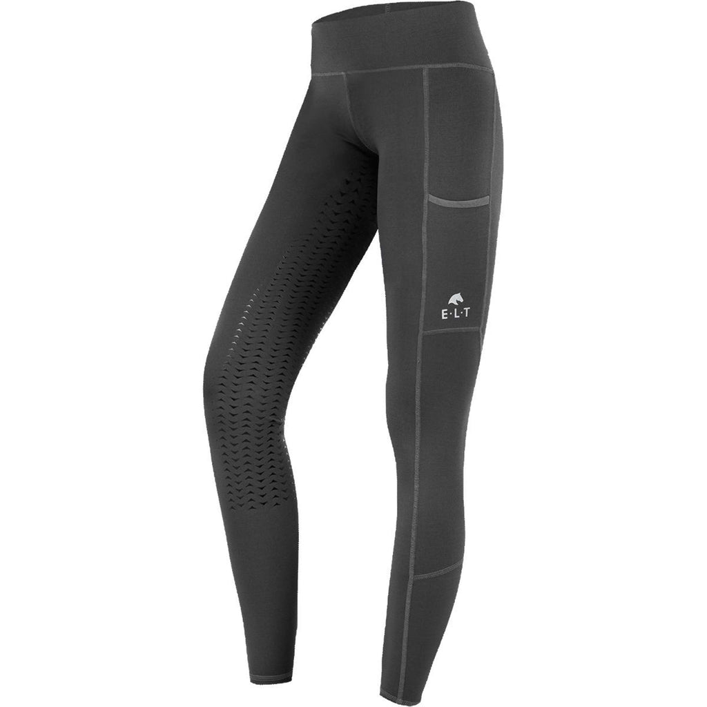 ELT Leggings da Equitazione Ella Asfalto
