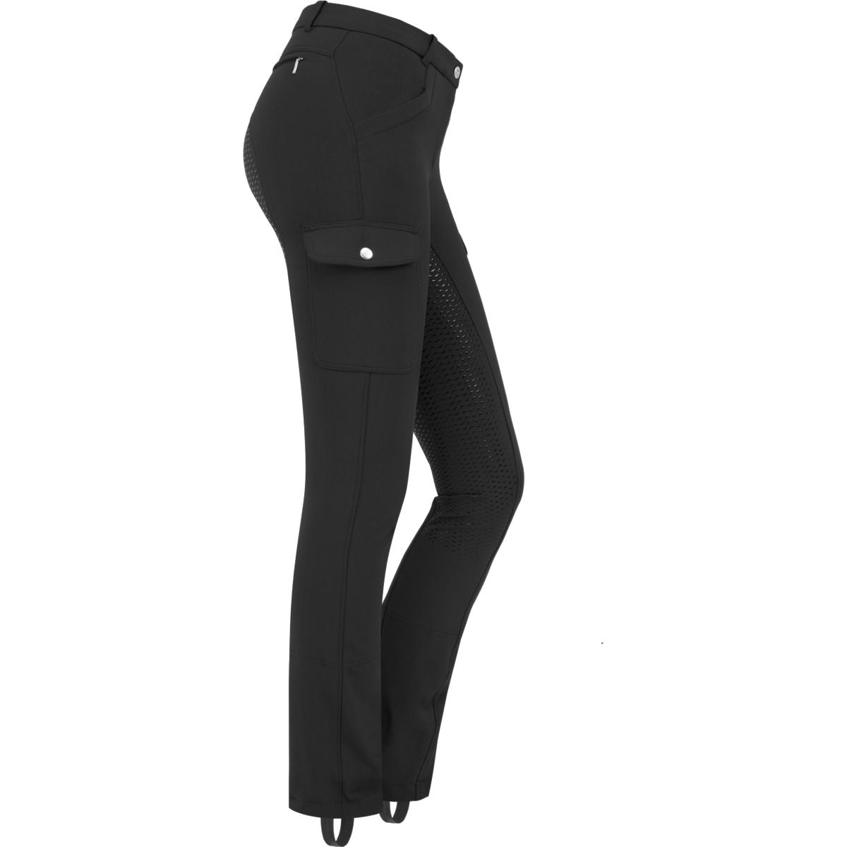ELT Pantaloni Jodhpur Micro Cargo Nero