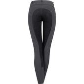 ELT Pantaloni da Equitazione Micro Sport Nero/Asfalto