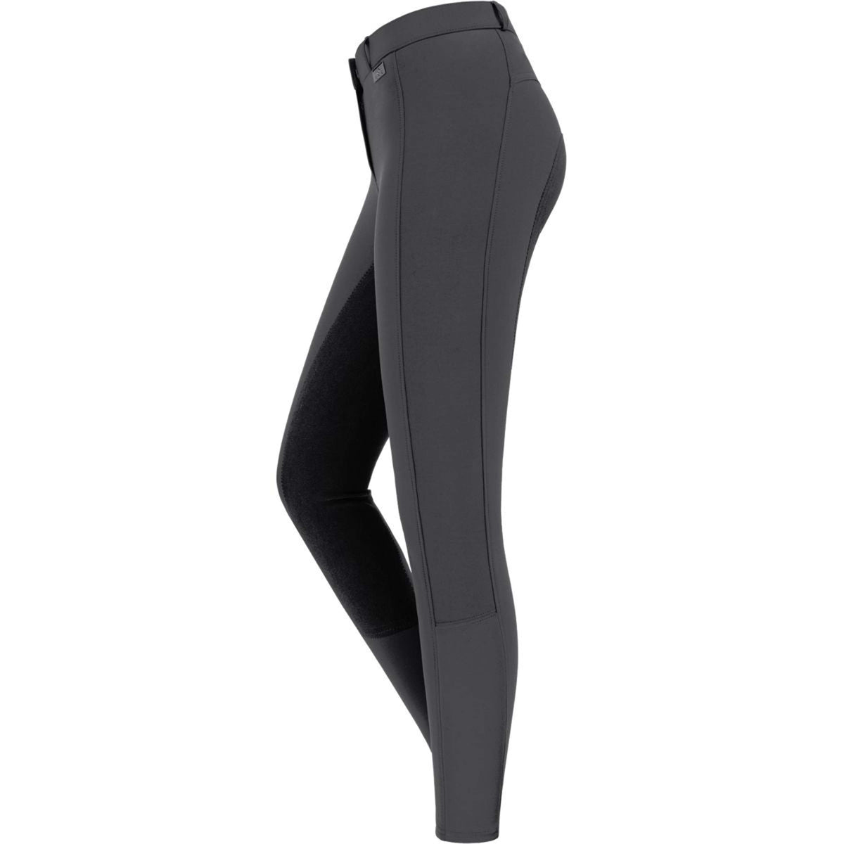 ELT Pantaloni da Equitazione Micro Sport Nero/Asfalto