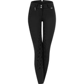 ELT Pantaloni da Equitazione Micro Sport High Waist Nero