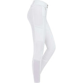 ELT Pantaloni da Equitazione Micro Sport High Waist Bianco