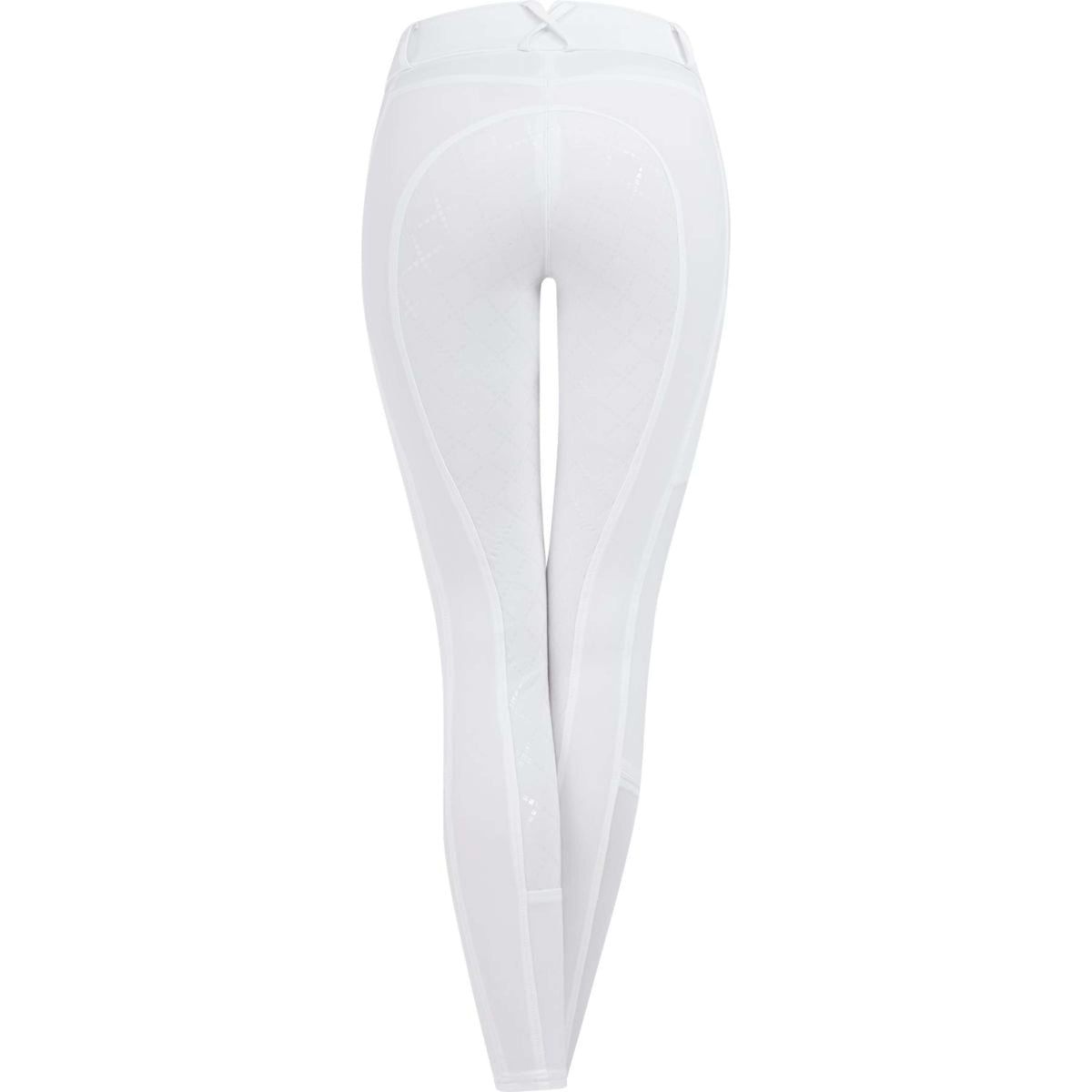ELT Pantaloni da Equitazione Micro Sport High Waist Bianco