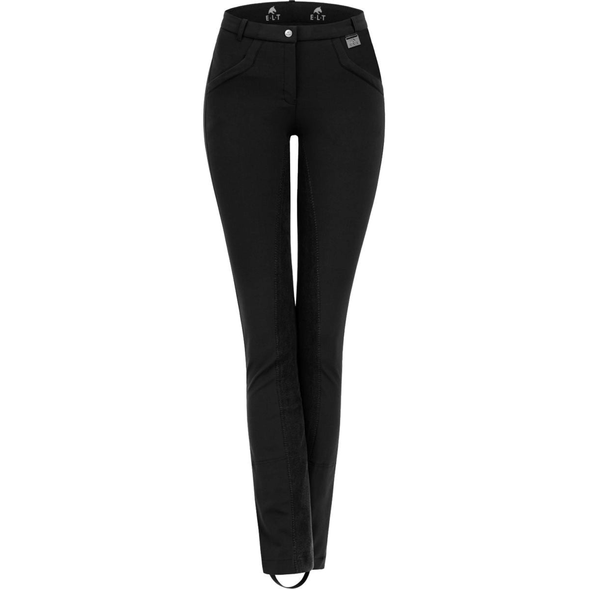 ELT Pantaloni Jodhpur Micro Nero
