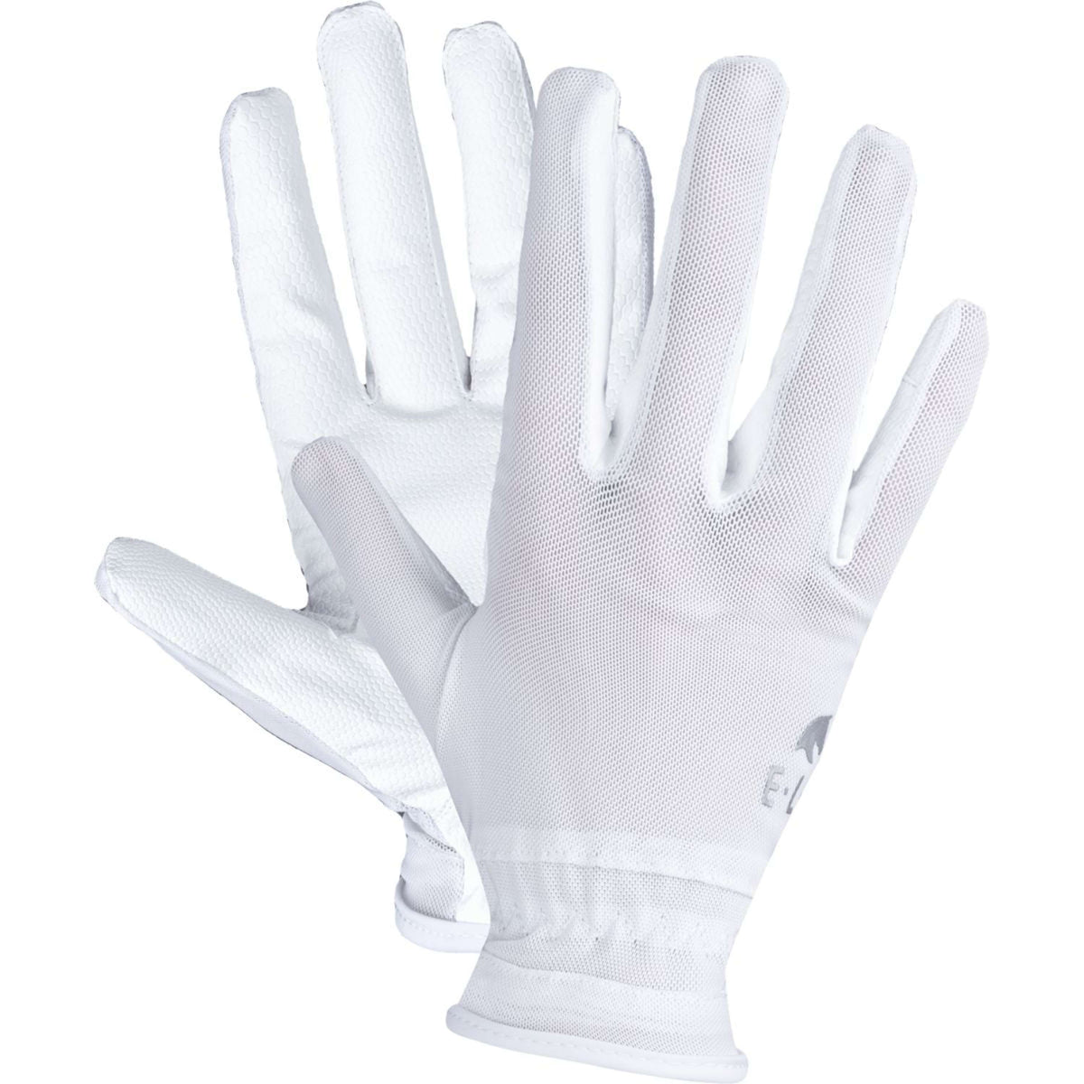 ELT Guanti da Equitazione Sunny Bianco
