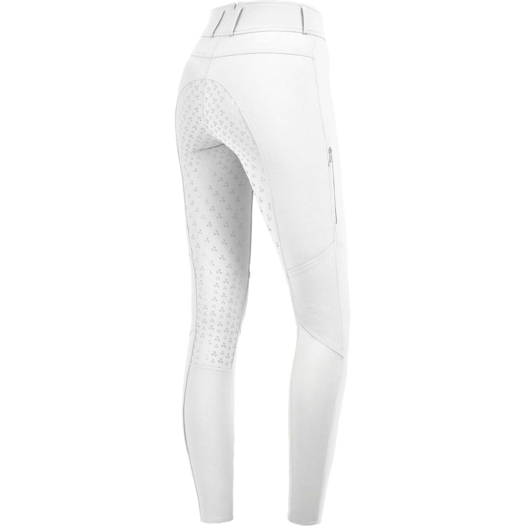 ELT Pantaloni da Equitazione Hella High Waist Bianco