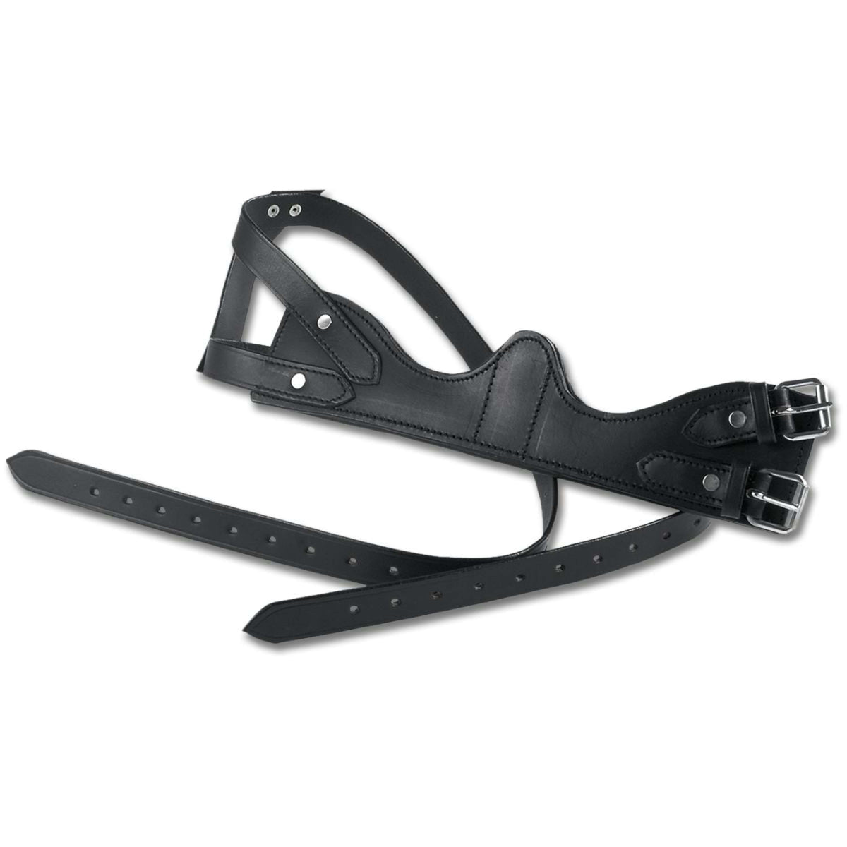 Waldhausen Collare Anti-Vizio Leder Nero