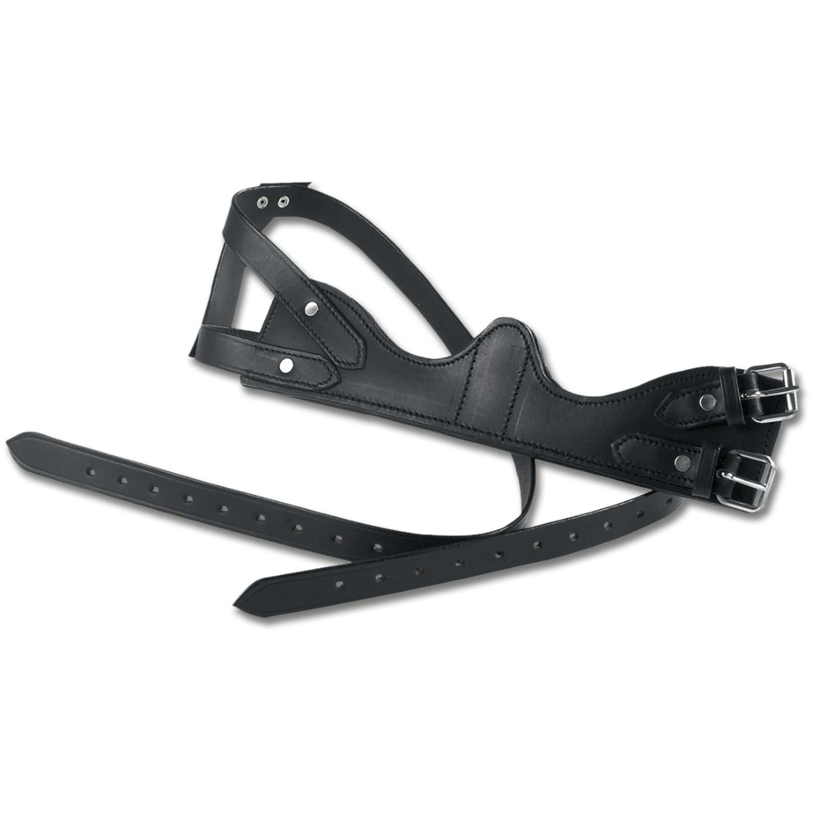 Waldhausen Collare Anti-Vizio Leder Nero