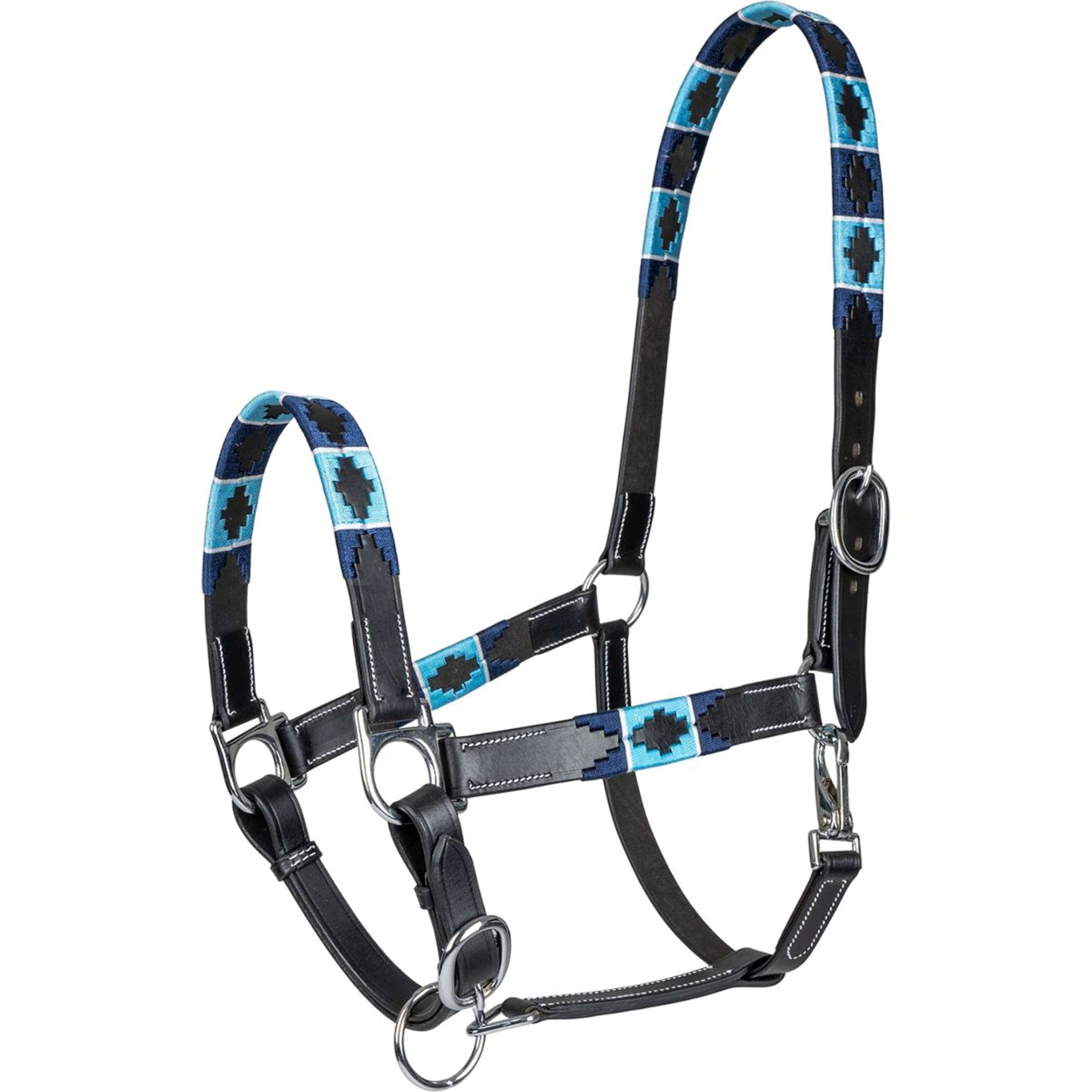 Waldhausen Capezzina Polo Leder Nero/Blu