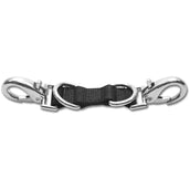 Waldhausen Pezzo di briglie per longe Double Nero