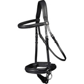 Waldhausen Briglia senza Morso X-Line Supersoft Nero