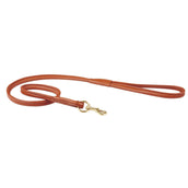 WeatherBeeta Dog Lead Pelle arrotolata Tan