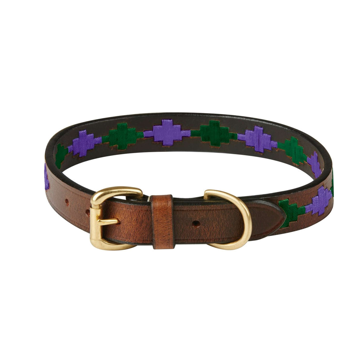 Weatherbeeta Dog Collar Polo Beaufort/Marrone/Viola/Verde acqua