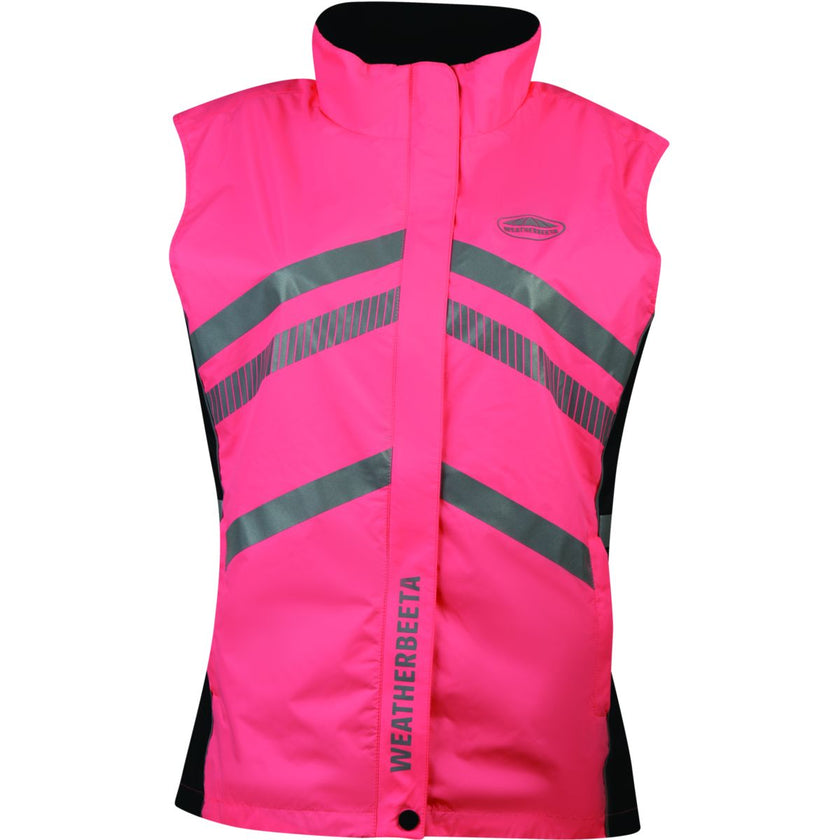 Weatherbeeta Gilet Reflective HiVis Rosa