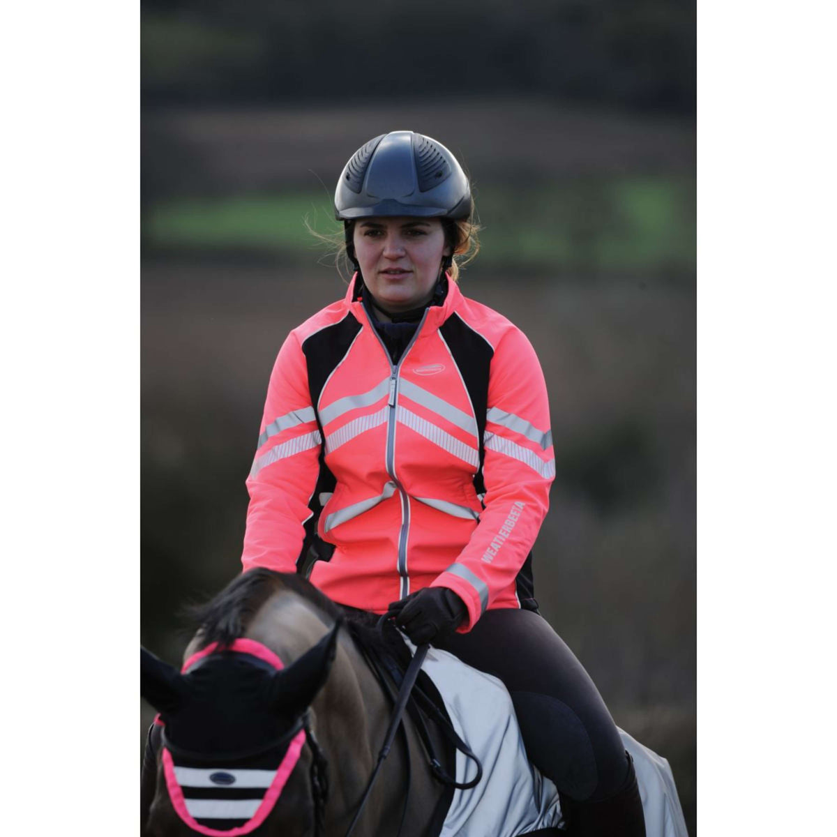 Weatherbeeta Giacca Reflective HiVis Rosa