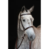 Collegiate Briglia IV Hunt Cavesson Marrone