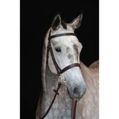 Collegiate Briglia IV Hunt Cavesson Marrone