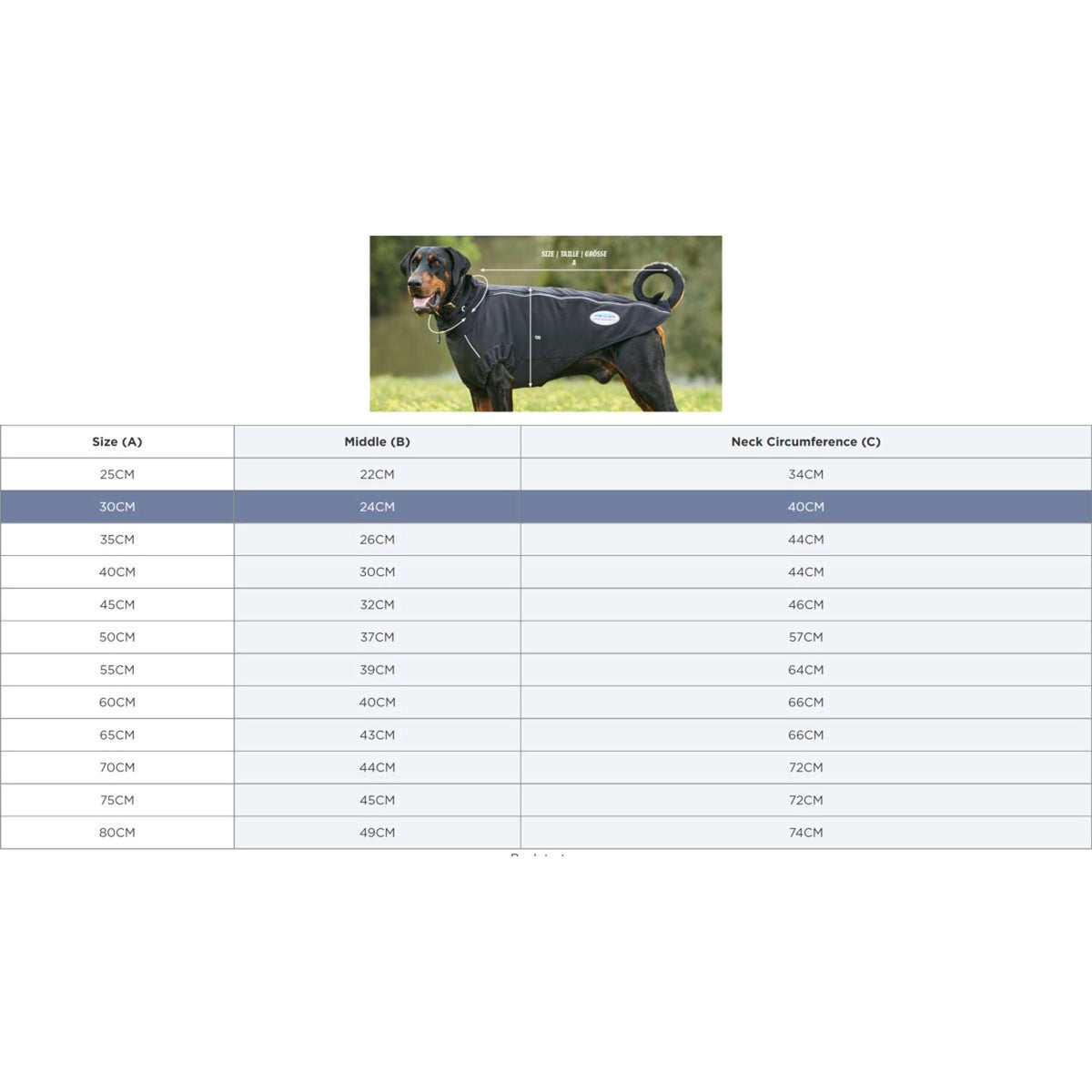 Weatherbeeta Cappotto per cani Nero/Argento/Rosso