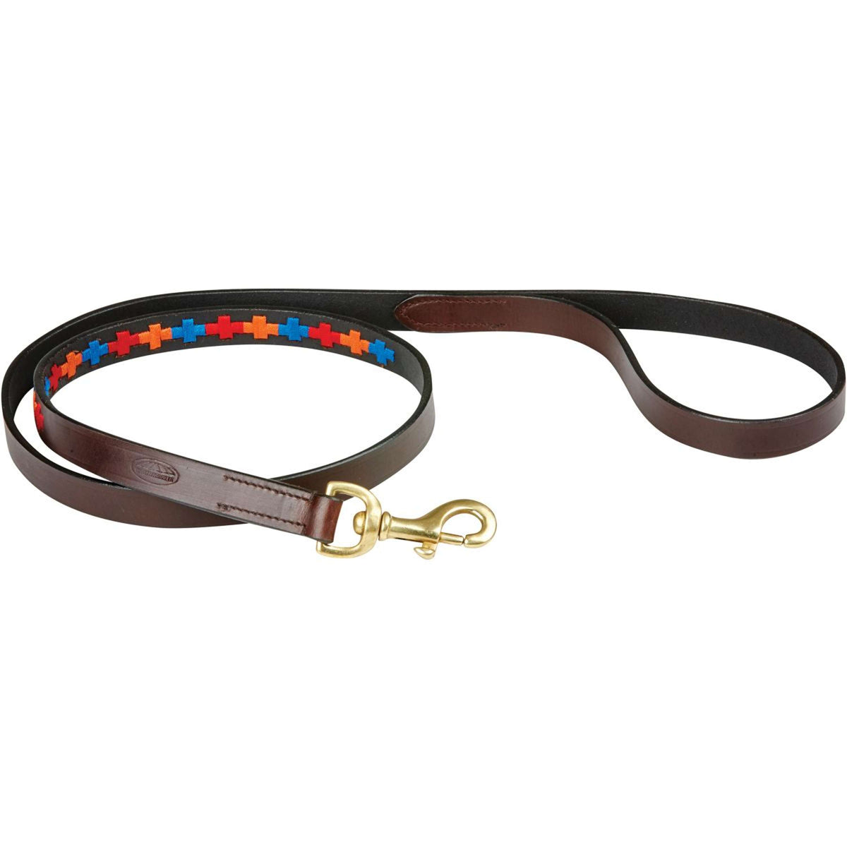 WeatherBeeta Guinzaglio per Cane Polo Beaufort Marrone/Rosso/Arancio/Blu