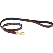 WeatherBeeta Guinzaglio per Cane Polo Beaufort Marrone/Rosso/Arancio/Blu