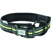 Weatherbeeta Halsband Riflettente Nero/Giallo