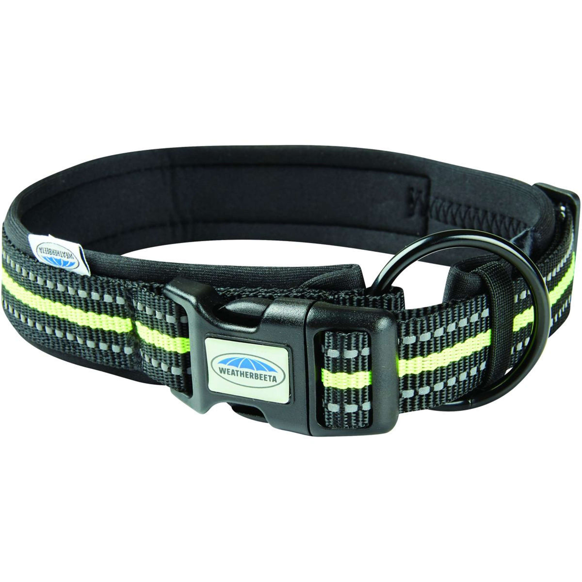 Weatherbeeta Halsband Riflettente Nero/Giallo