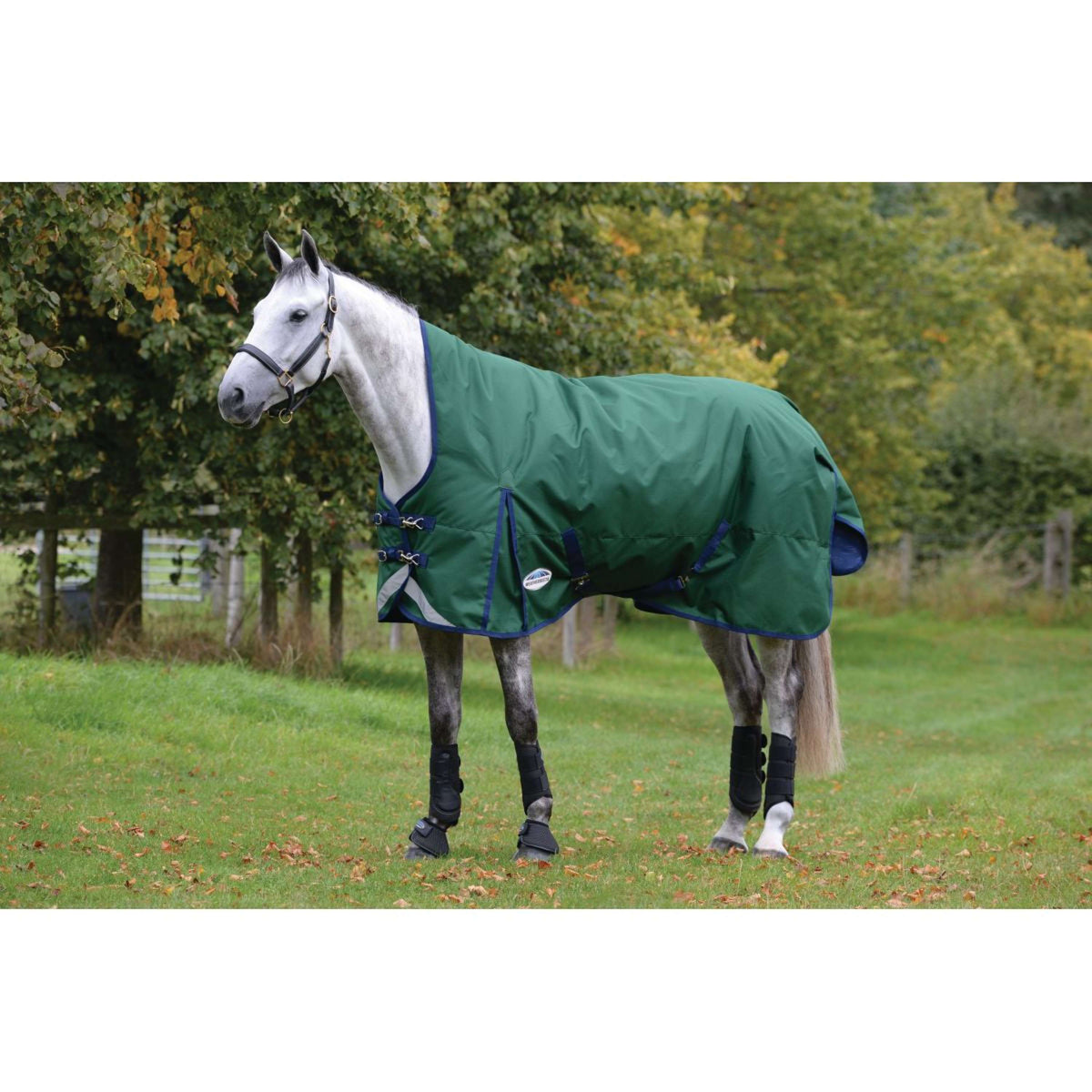 Weatherbeeta Coperta Impermeabile Comfitec Plus Dynamic II High Neck Lite Hunter/Navy