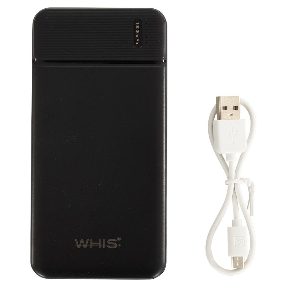 WHIS Banca di potere Fast Charge Nero