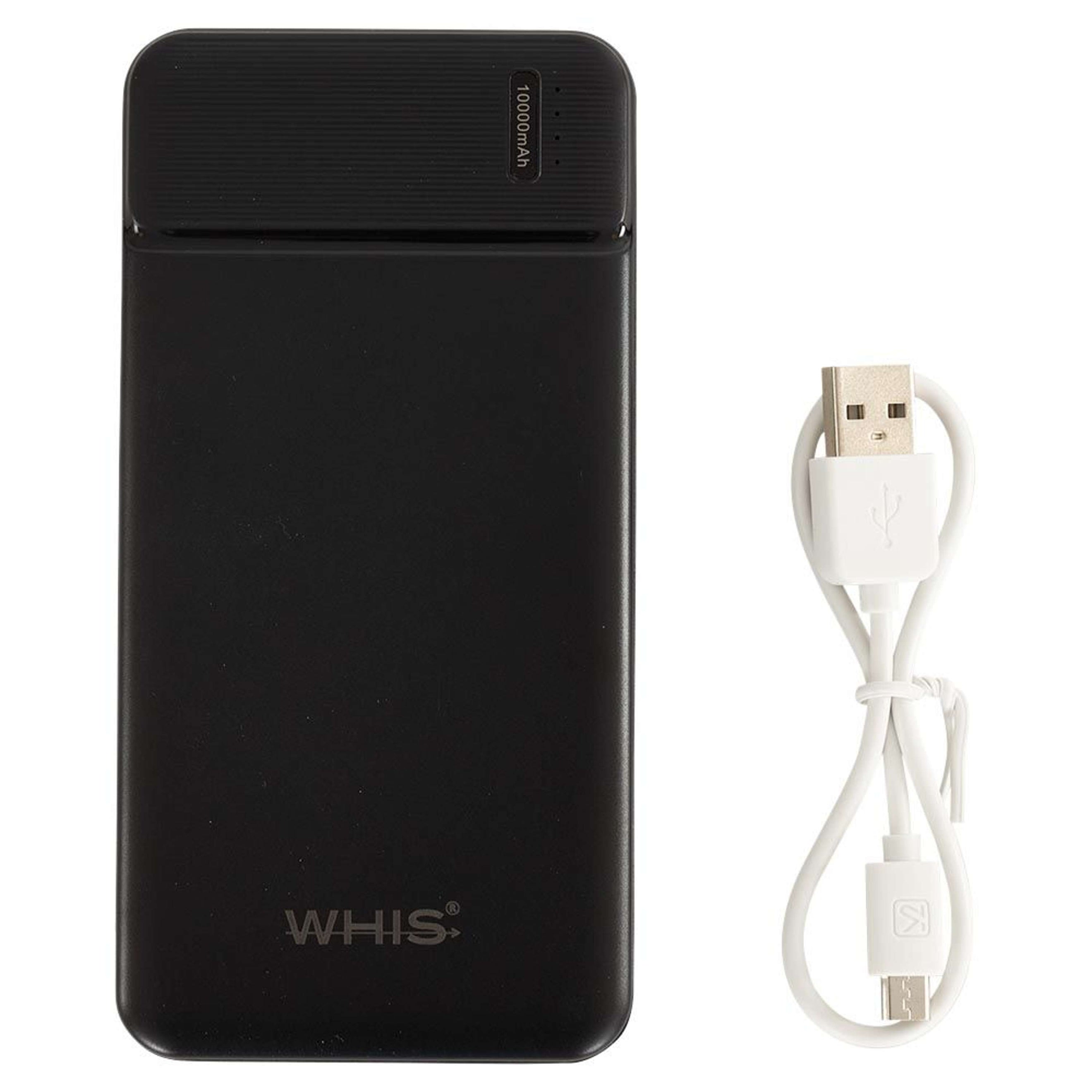WHIS Banca di potere Fast Charge Nero