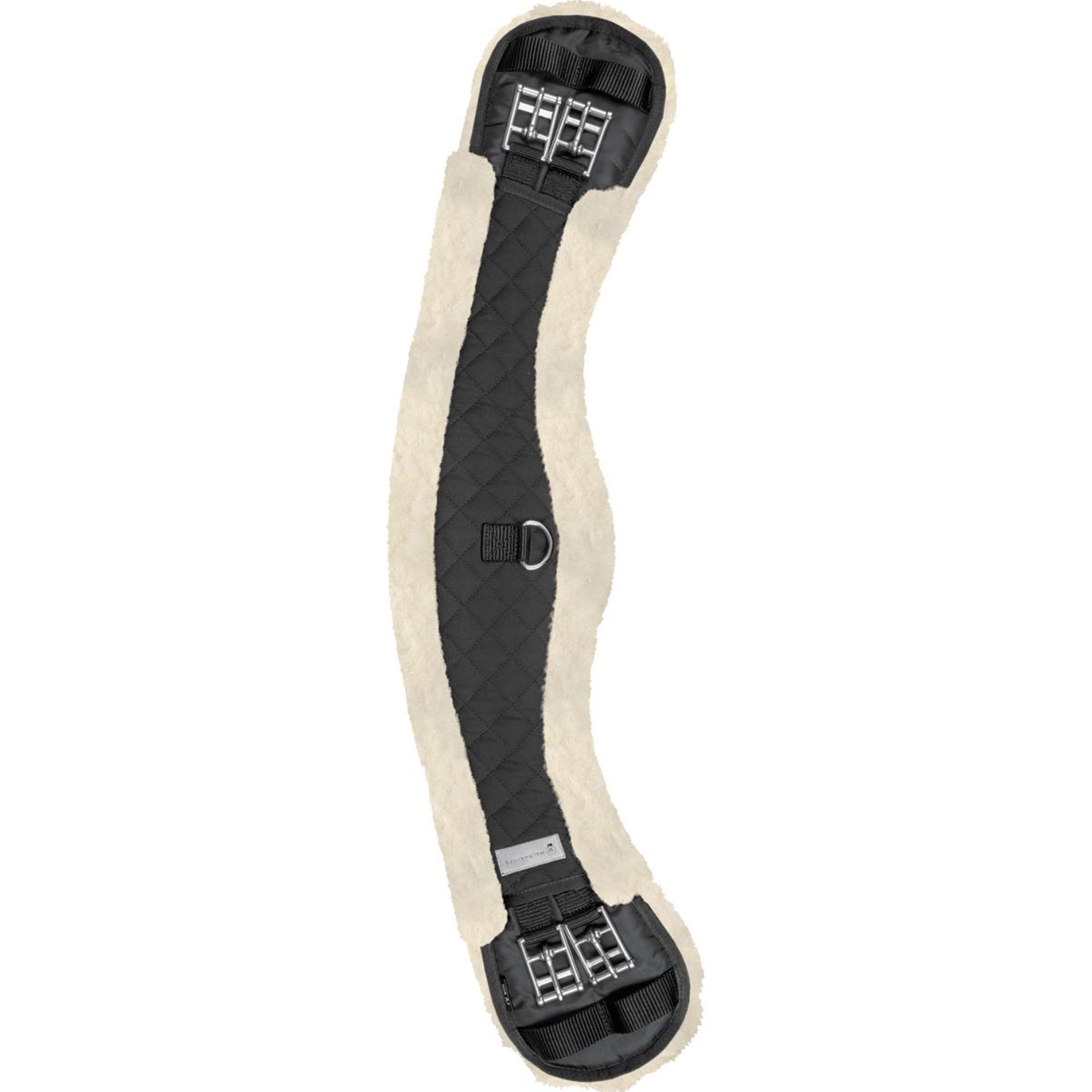 Waldhausen Sottopancia da dressage Half Moon Nero/Naturale