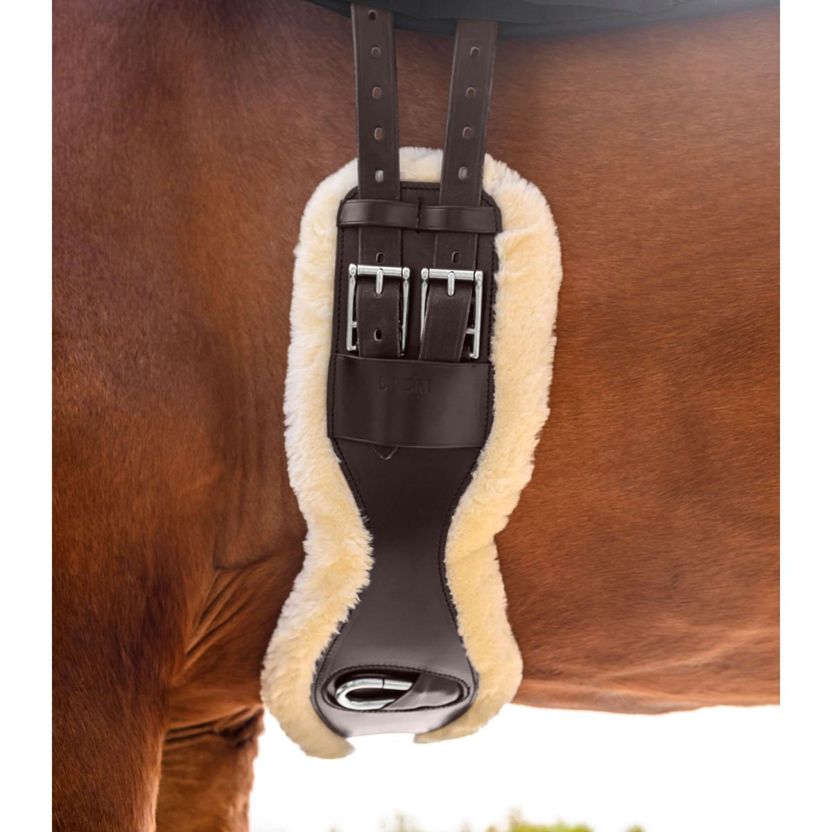 Waldhausen Sottopancia Leather ECO Wool Corto Marrone